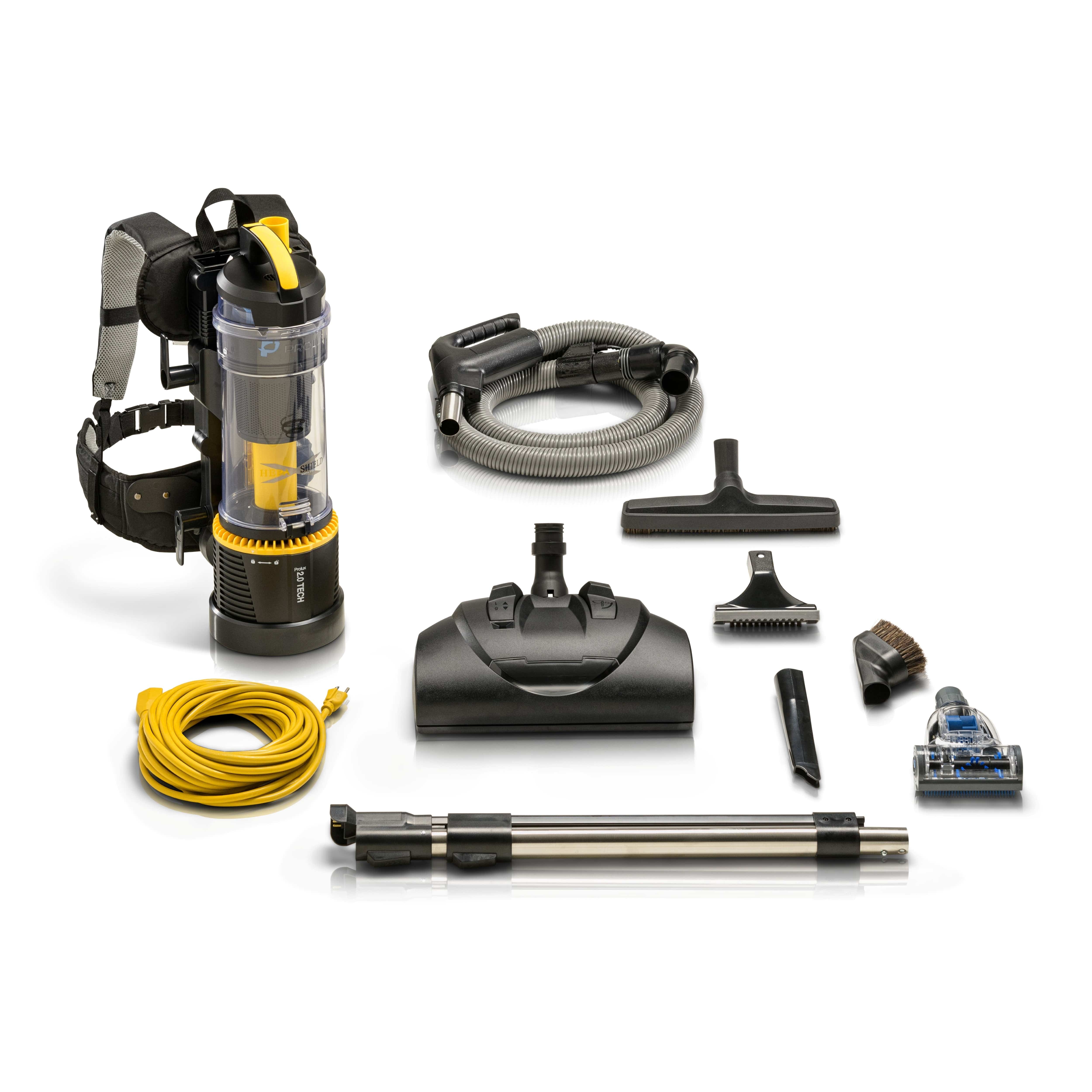 Prolux 2.0 Commercial Bagless Upright Backpack Vacuum Commercial Power Nozzle Kit - Image 3