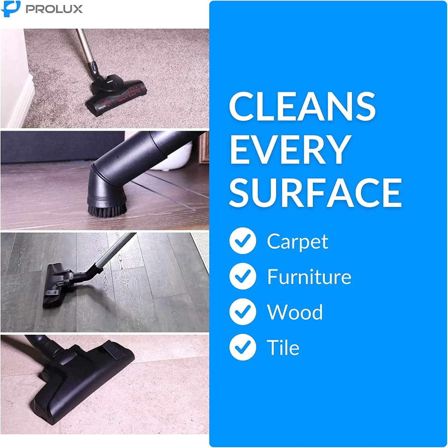 Demo Model Prolux Tritan HEPA Canister Vacuum - Image 6