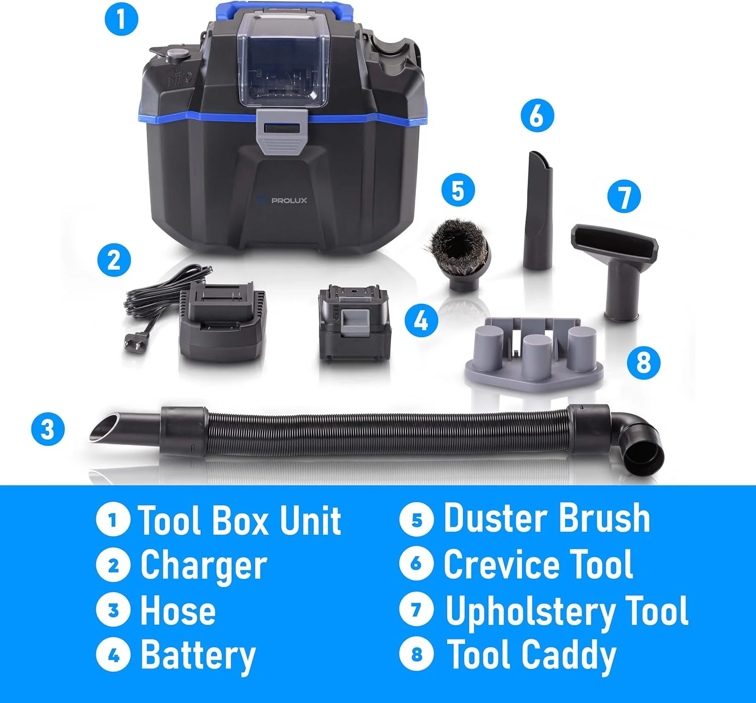 DEMO Prolux Cordless Wet/Dry Tool & Travel Vacuum - Image 3