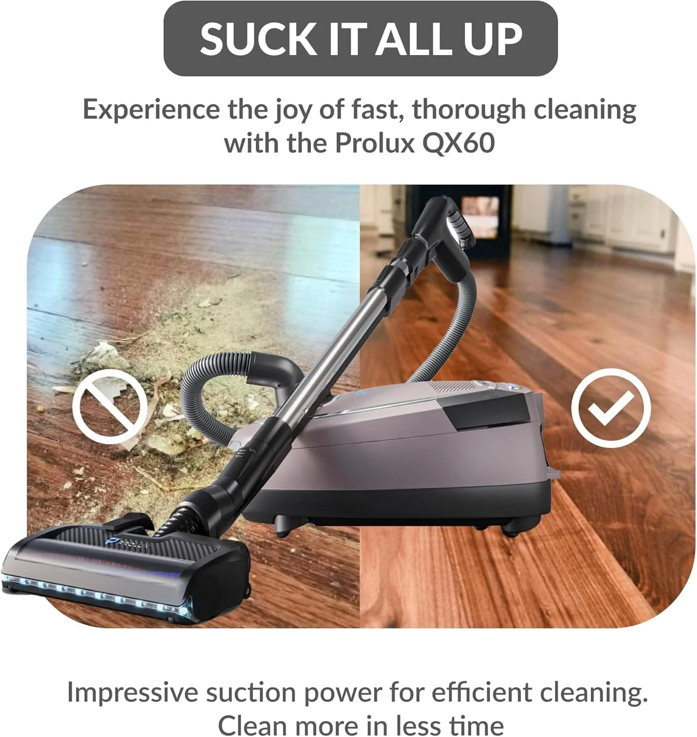 DEMO Prolux QX60 Canister Vacuum Cleaner - Image 2