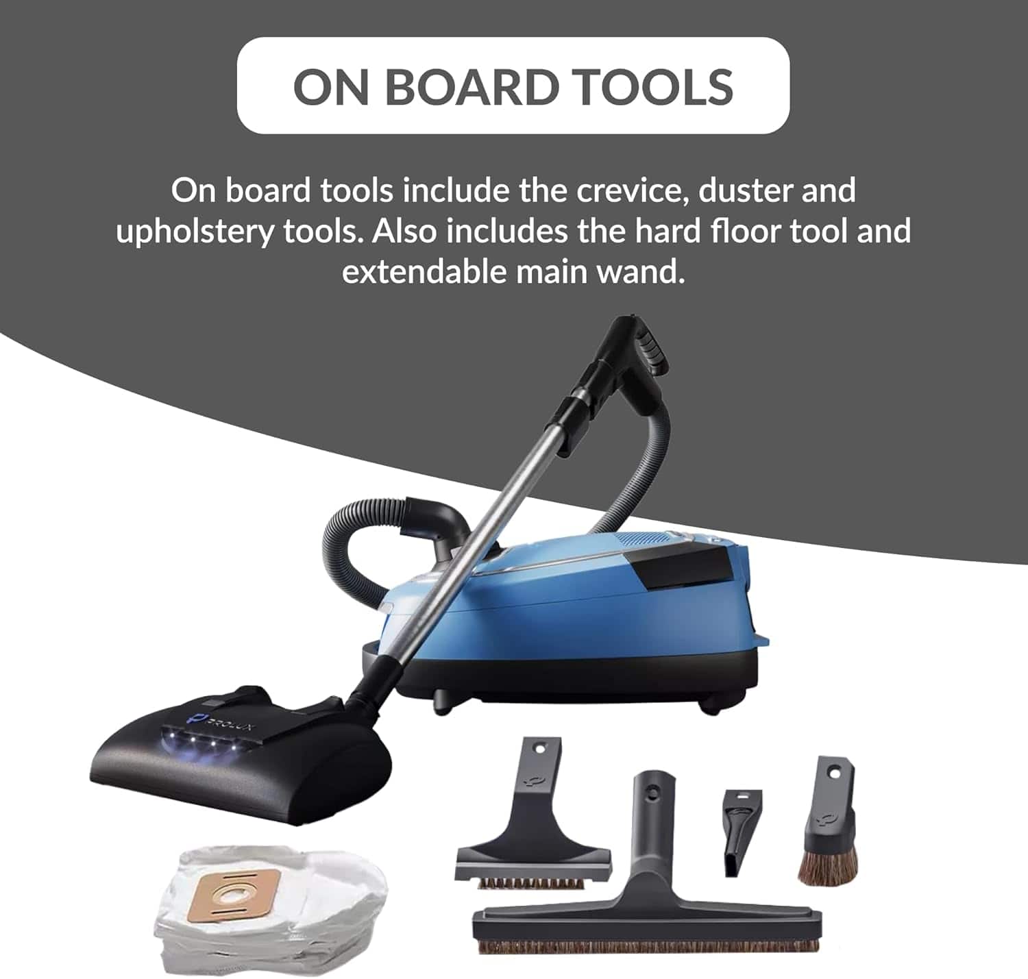 DEMO Prolux QX90 Canister Vacuum Cleaner - Image 9