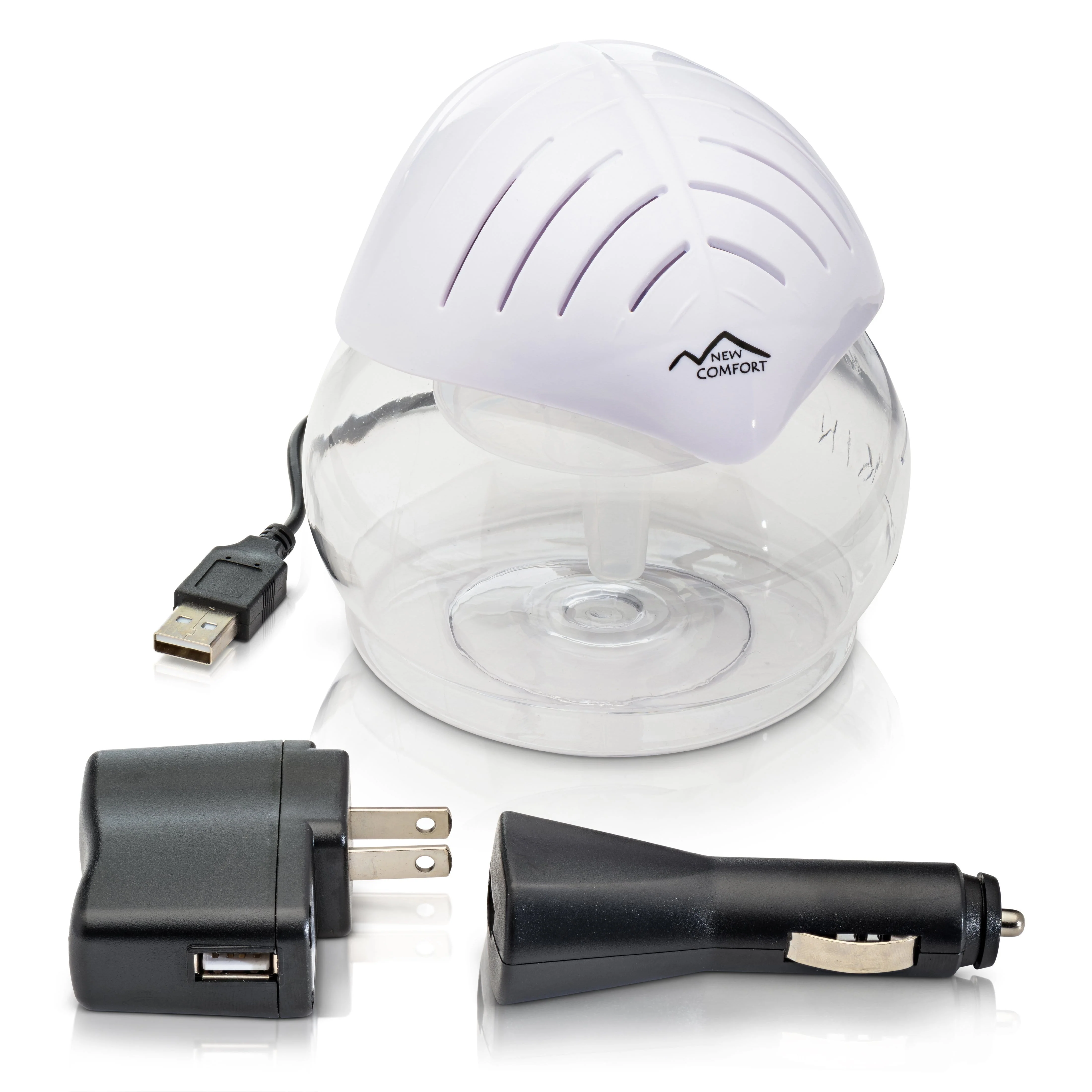 Mini Desktop Water Based Air Purifier/Humidifier by New Comfort