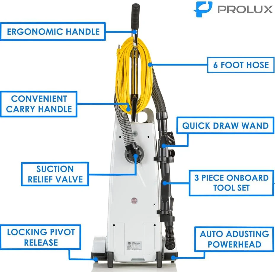 Prolux 6000 Commercial Upright Vacuum With On Board Tools - Image 3