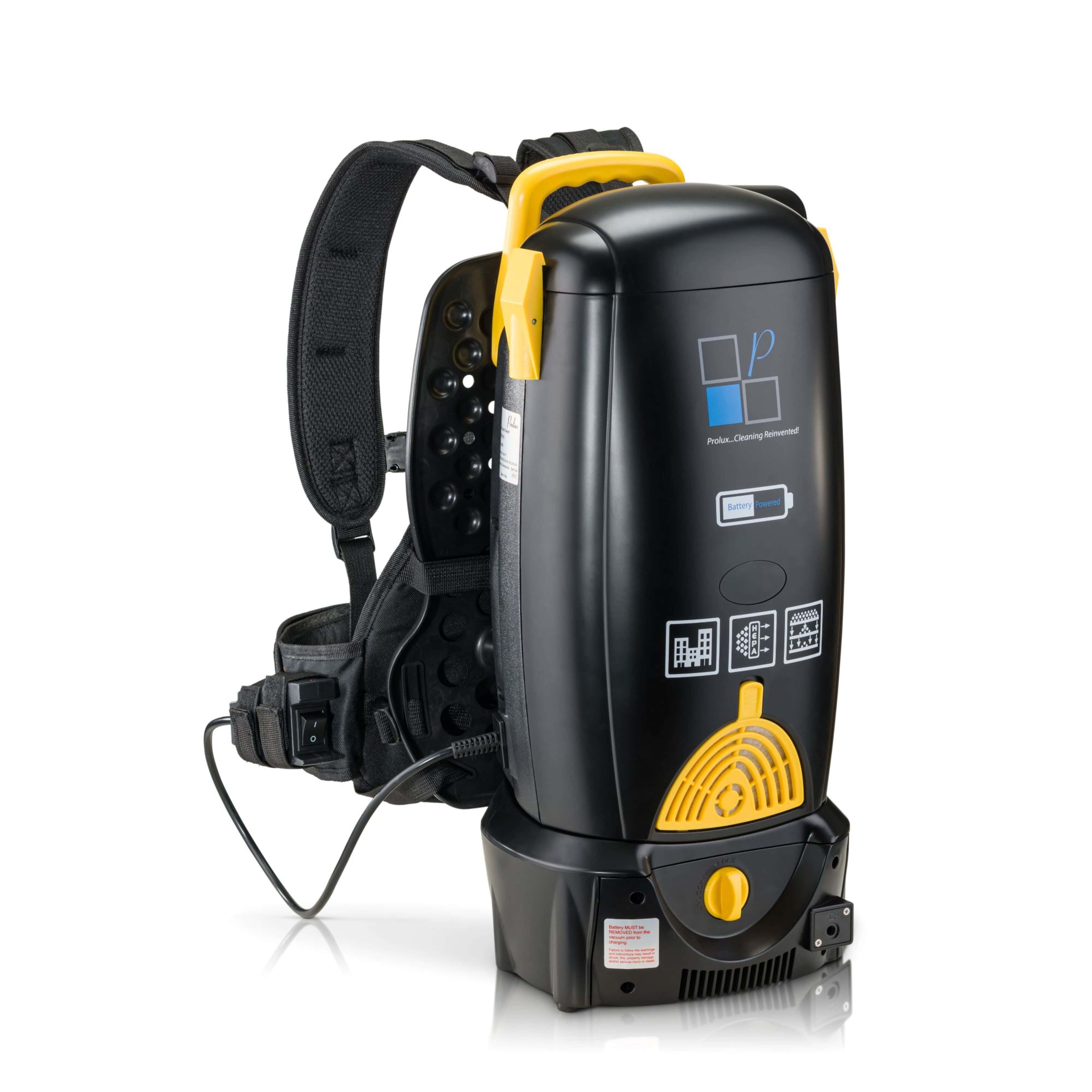 Prolux 8qt 1hr Lithium Battery Powered Backpack Vacuum with 2 Year Warranty - Image 4