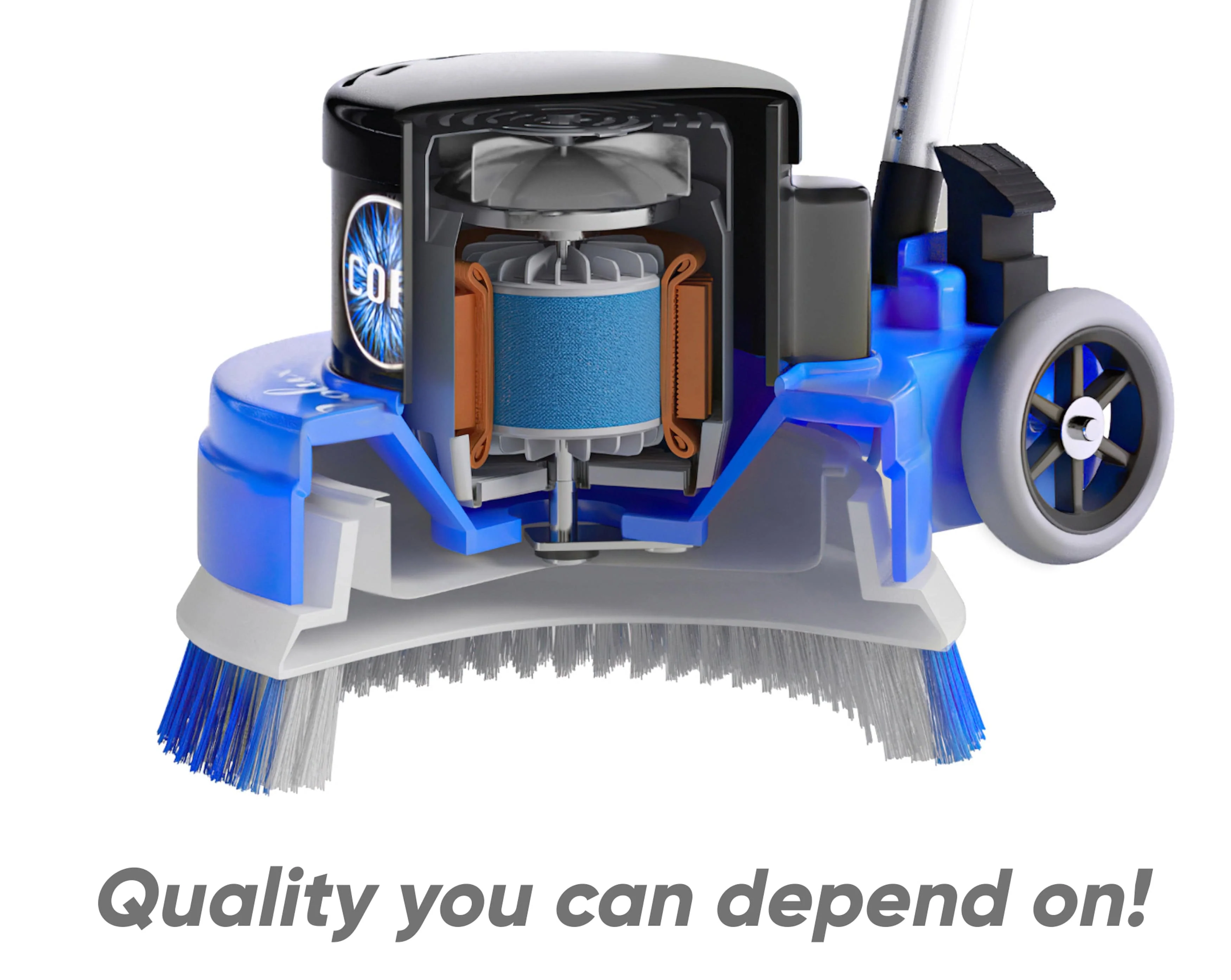 Prolux Core 13" Heavy Duty Single Pad Commercial Polisher Floor Buffer Machine Scrubber - Image 5