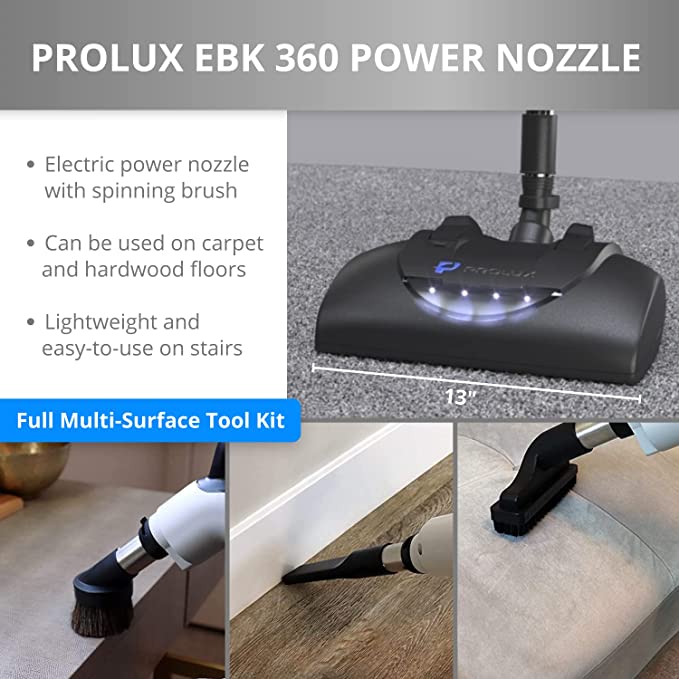 Prolux CV12000 Central Vacuum Unit System with Prolux Electric Hose Power Nozzle Kit and 25 Year Warranty - Image 7