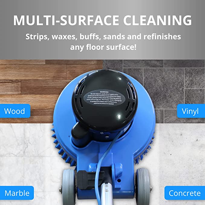 Prolux PLC15 15" Heavy Duty Single Pad Commercial Polisher Floor Buffer Machine Scrubber - Image 4