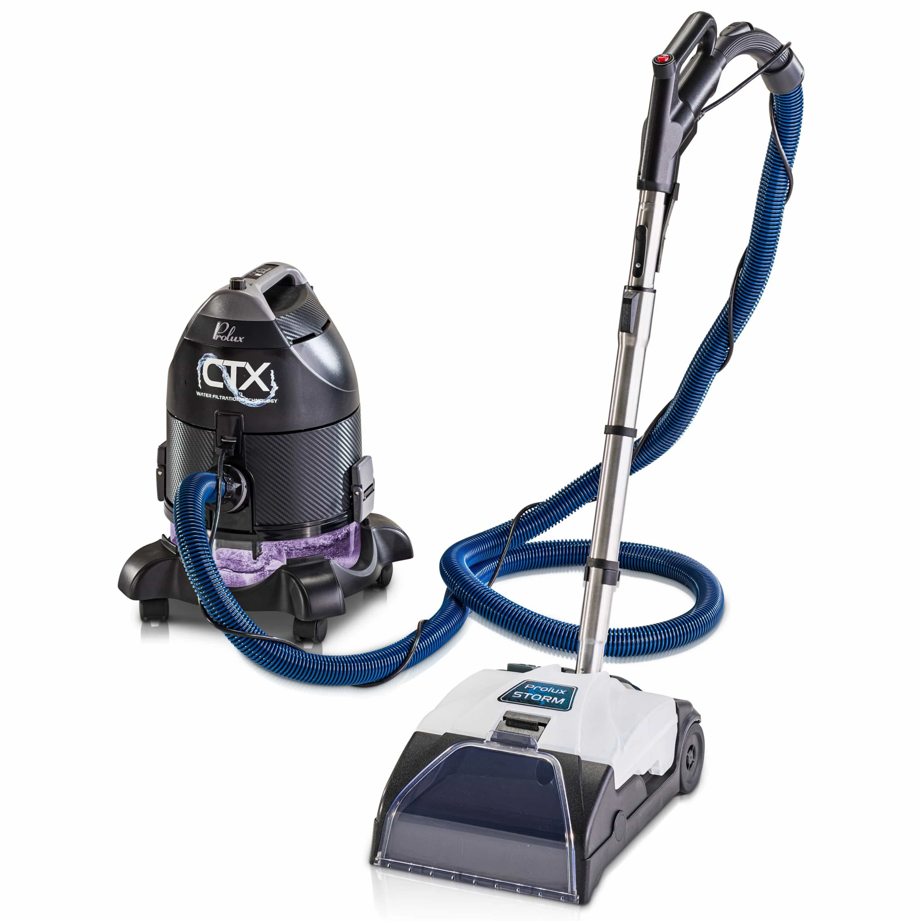 Prolux CTX ELITE Water Filtration Bagless Canister Vacuum Cleaner w/ Prolux Storm Shampooer Kit - Image 6
