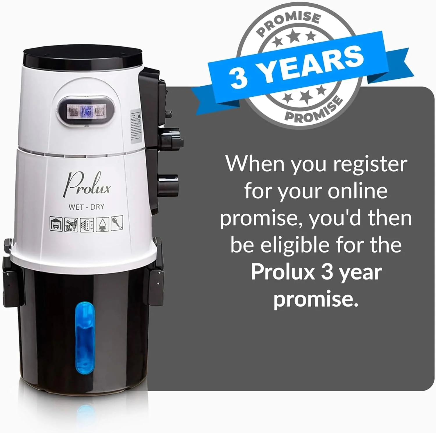 Prolux Wet/Dry Garage Vacuum, Shampooer, Blower and Detailer - Image 9