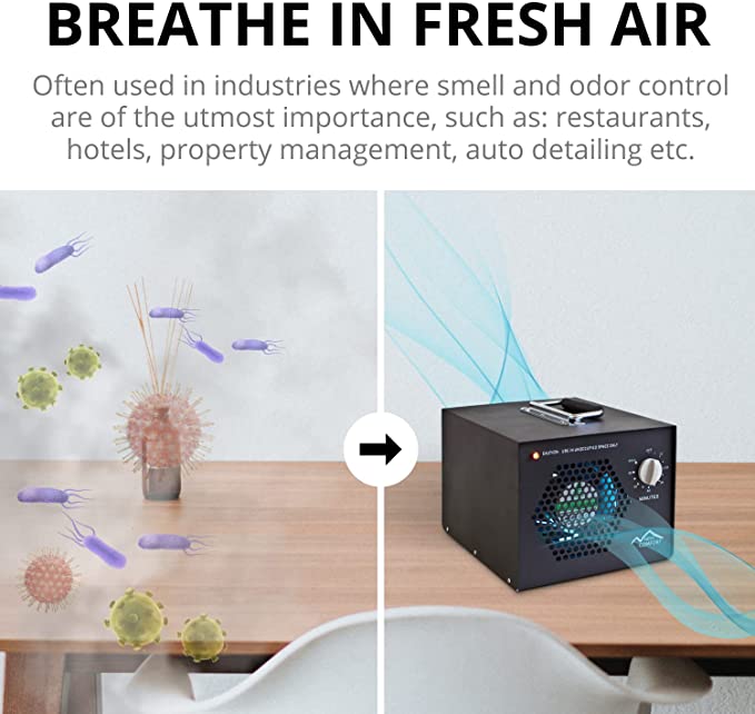 New Comfort PLCOZHMA500 Commercial Air Purifier Cleaner Ozone Generator with UV and 3 Year Warranty by Prolux - Image 4
